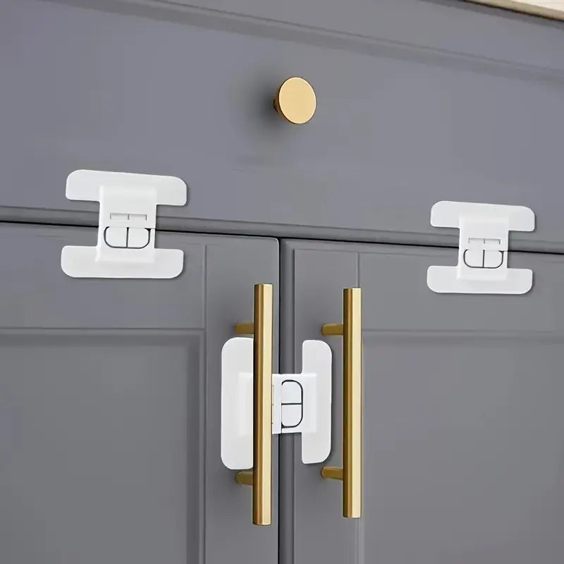 2pcs Baby-Proof Refrigerator Lock