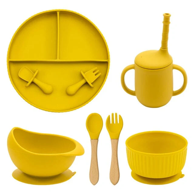 Baby Weaning Essentials Plate and Bowl Set