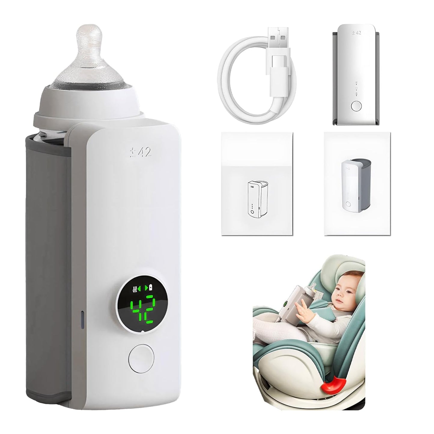 Baby Portable Bottle Warmer Sleeve