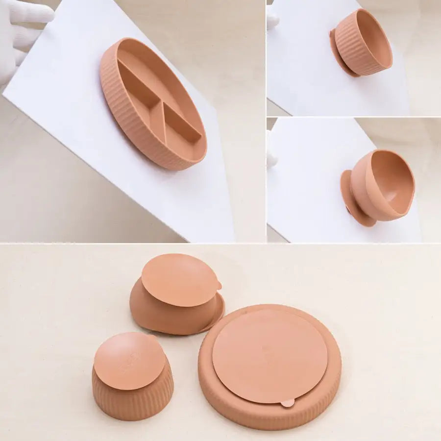 Baby Weaning Essentials Plate and Bowl Set