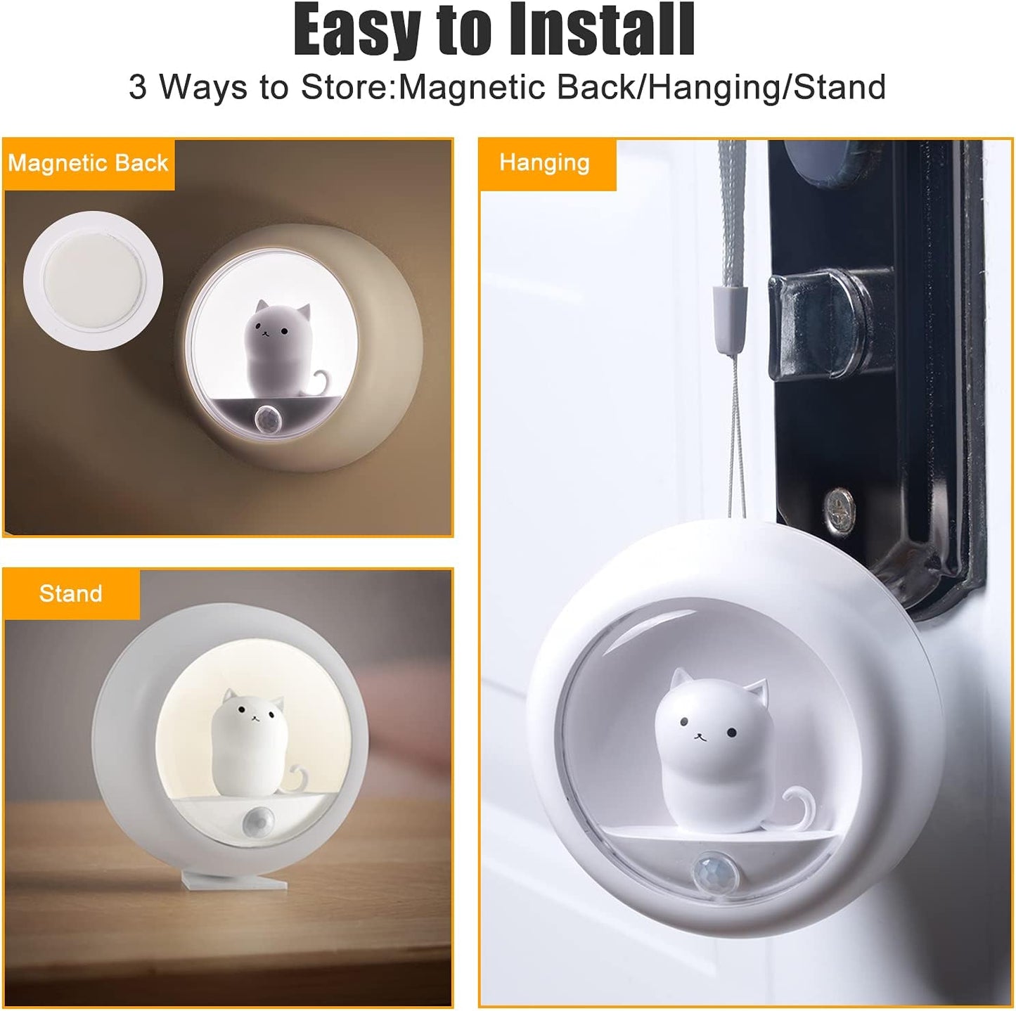 Animal Motion Sensing Night Light