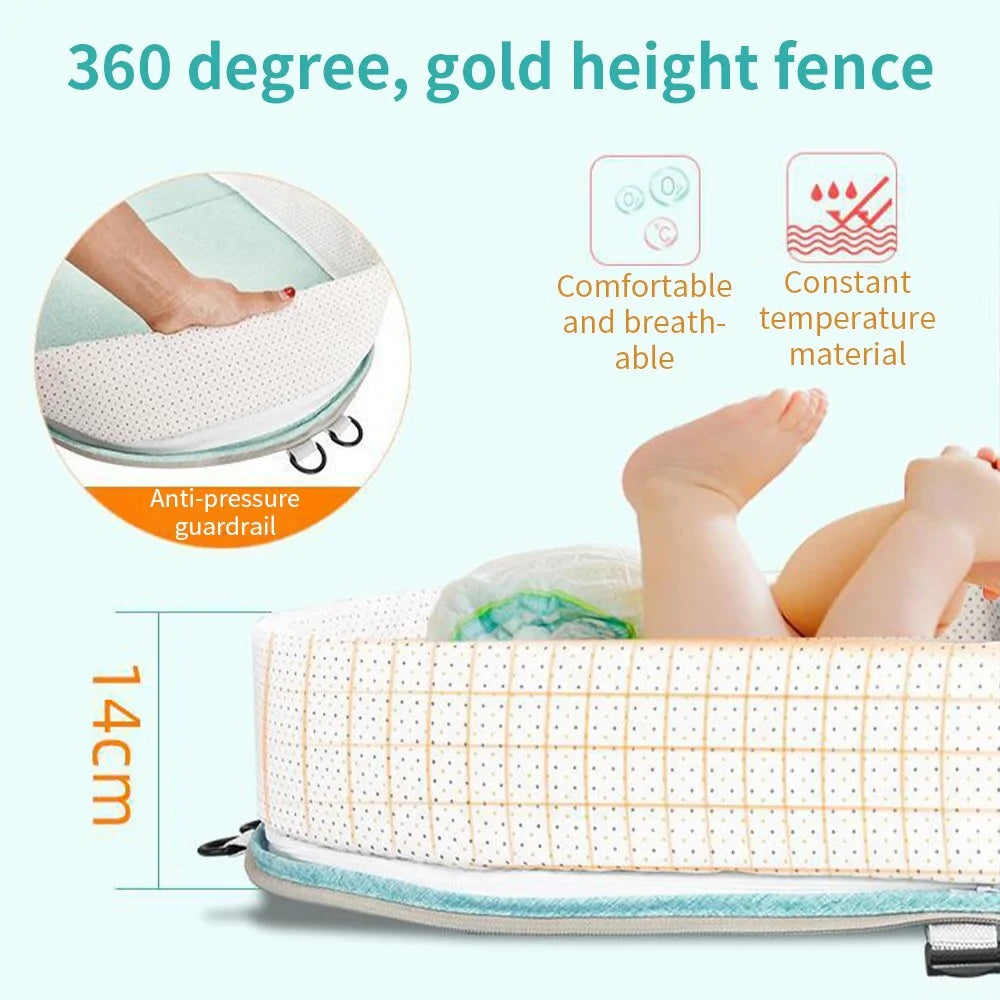 Travel-Friendly Baby Bionic Bassinet
