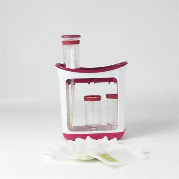 Homemade Baby Food Pouch Maker
