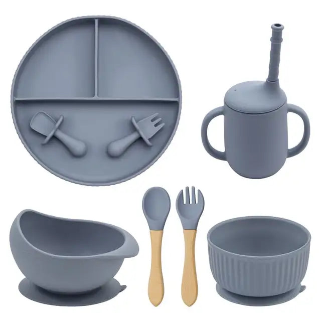 Baby Weaning Essentials Plate and Bowl Set