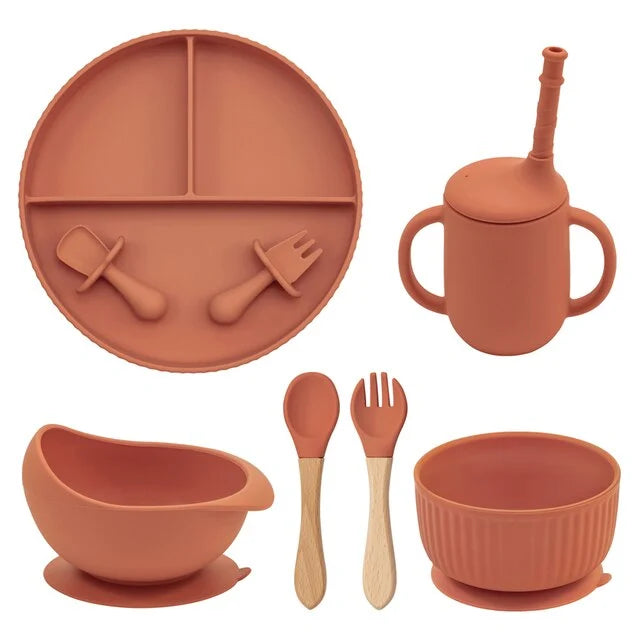 Baby Weaning Essentials Plate and Bowl Set