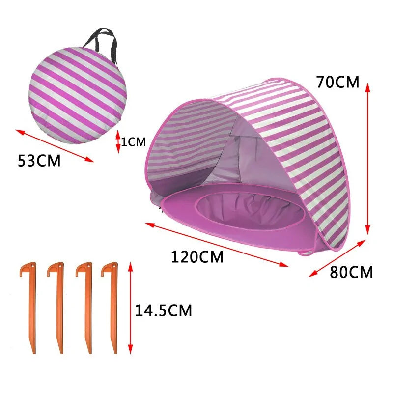 UV-Protective Baby Beach Tent