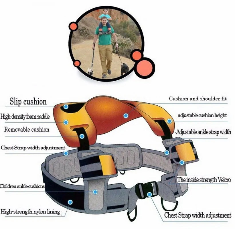FreedomRide Hands-Free Baby Carrier