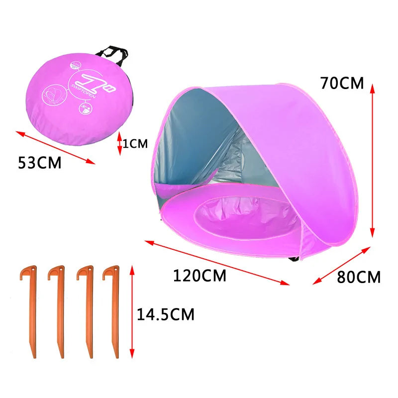 UV-Protective Baby Beach Tent