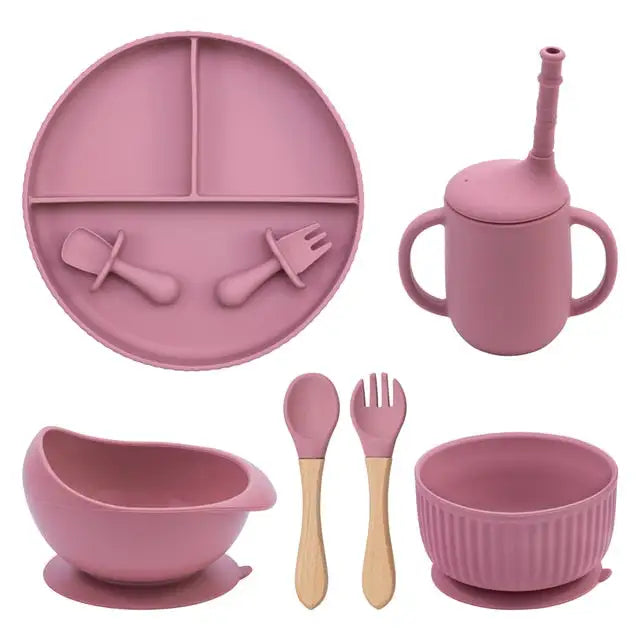 Baby Weaning Essentials Plate and Bowl Set