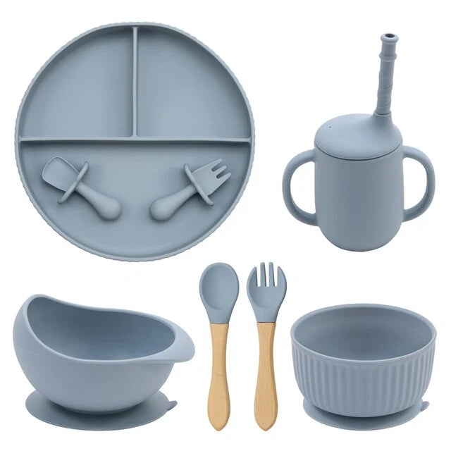 Baby Weaning Essentials Plate and Bowl Set