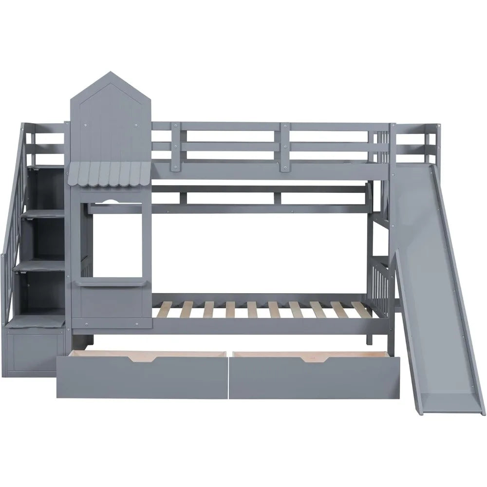 Adventure Loft Twin Bunk Bed