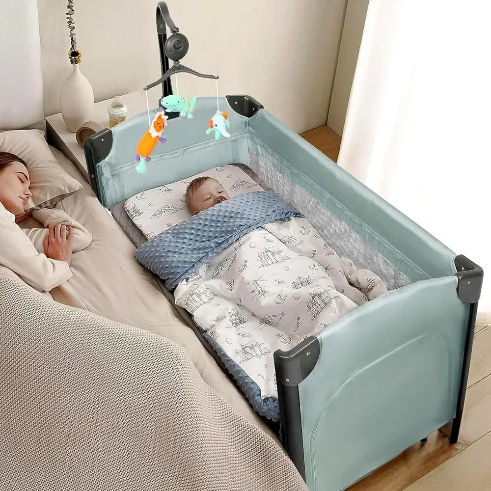 SleepNest 3-in-1 Convertible Baby Bassinet