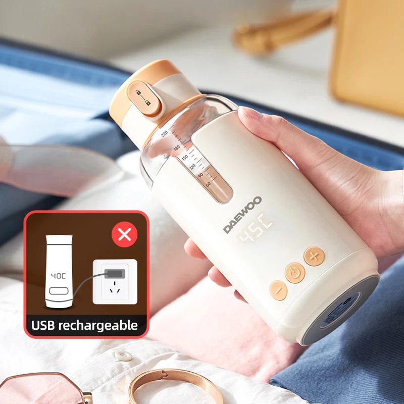Portable Wireless Milk Warmer & Heater