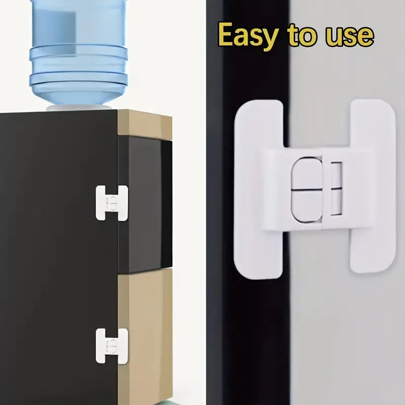 2pcs Baby-Proof Refrigerator Lock