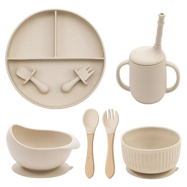 Baby Weaning Essentials Plate and Bowl Set