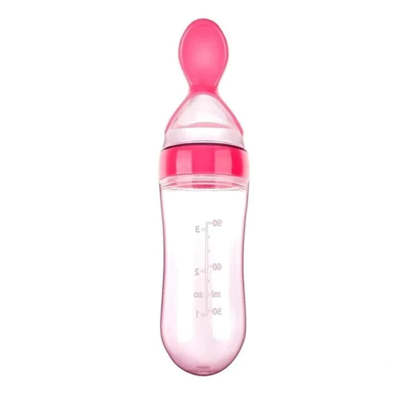 Baby Squeezing Feeding Spoon