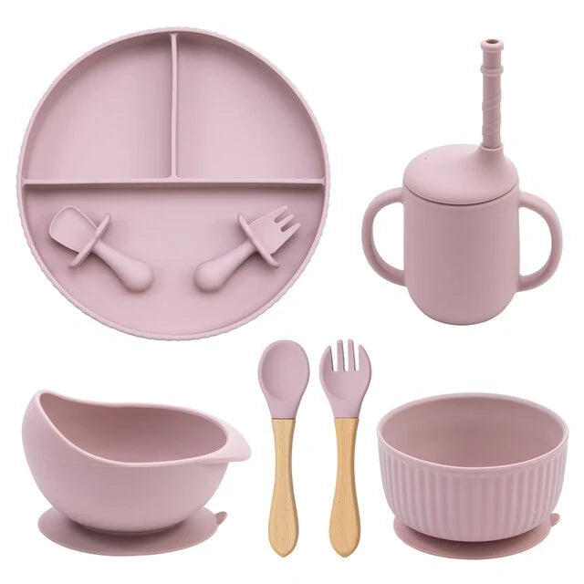 Baby Weaning Essentials Plate and Bowl Set