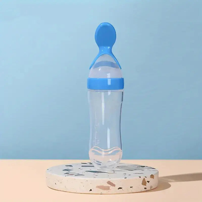 Baby Squeezing Feeding Spoon