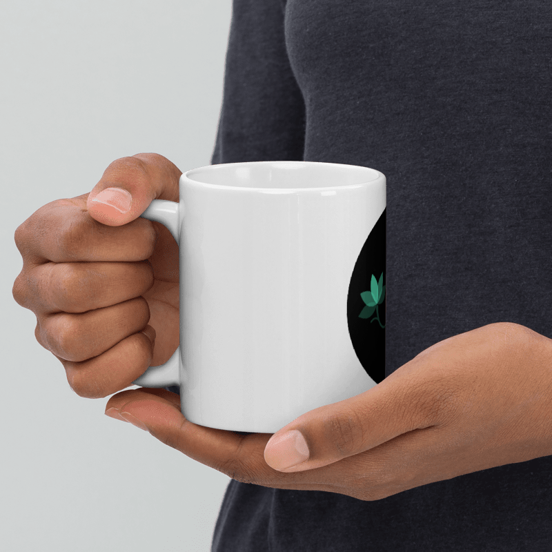 YounGems White Glossy Mug
