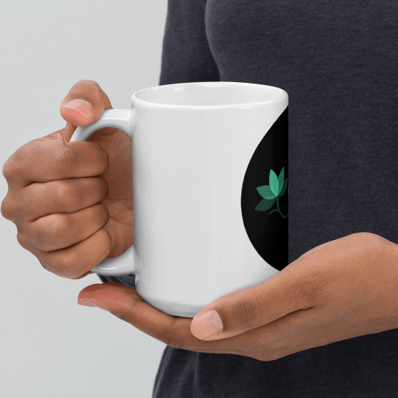 YounGems White Glossy Mug