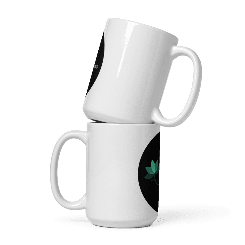 YounGems White Glossy Mug