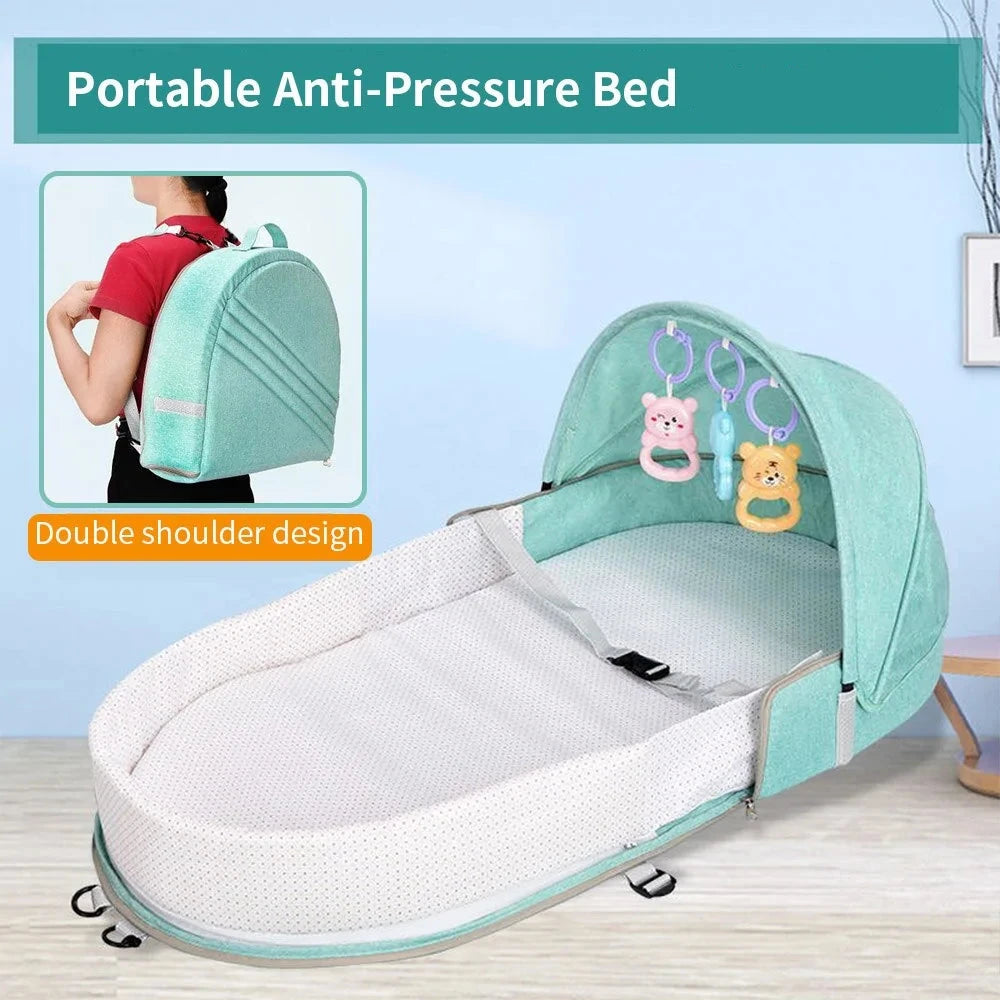 Travel-Friendly Baby Bionic Bassinet