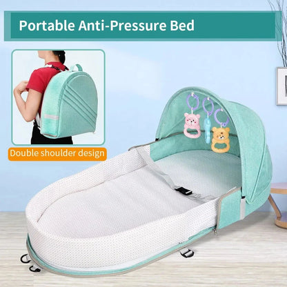 Travel-Friendly Baby Bionic Bassinet