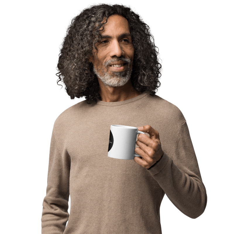 YounGems White Glossy Mug