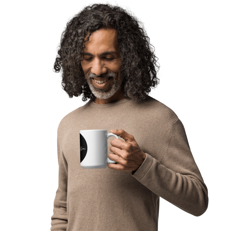 YounGems White Glossy Mug