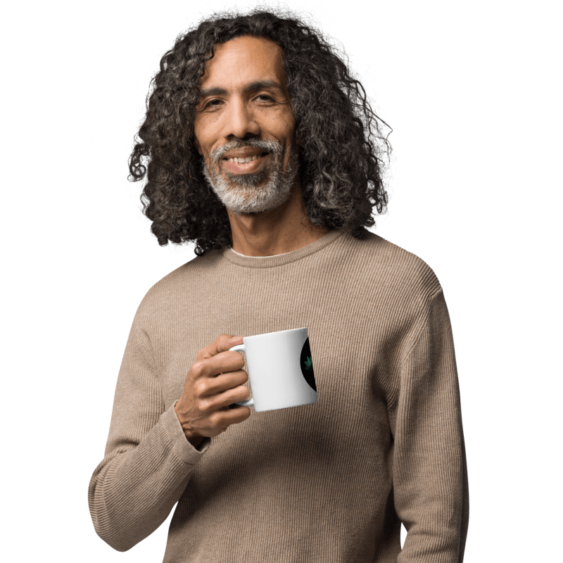 YounGems White Glossy Mug