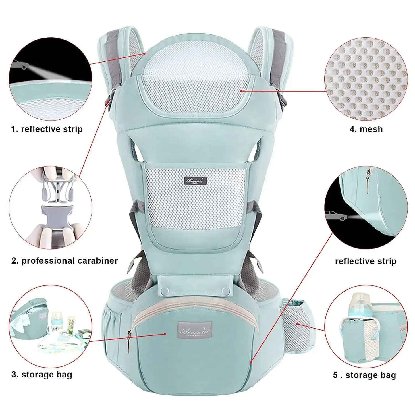 SnugSupport Multifunctional Baby Carrier