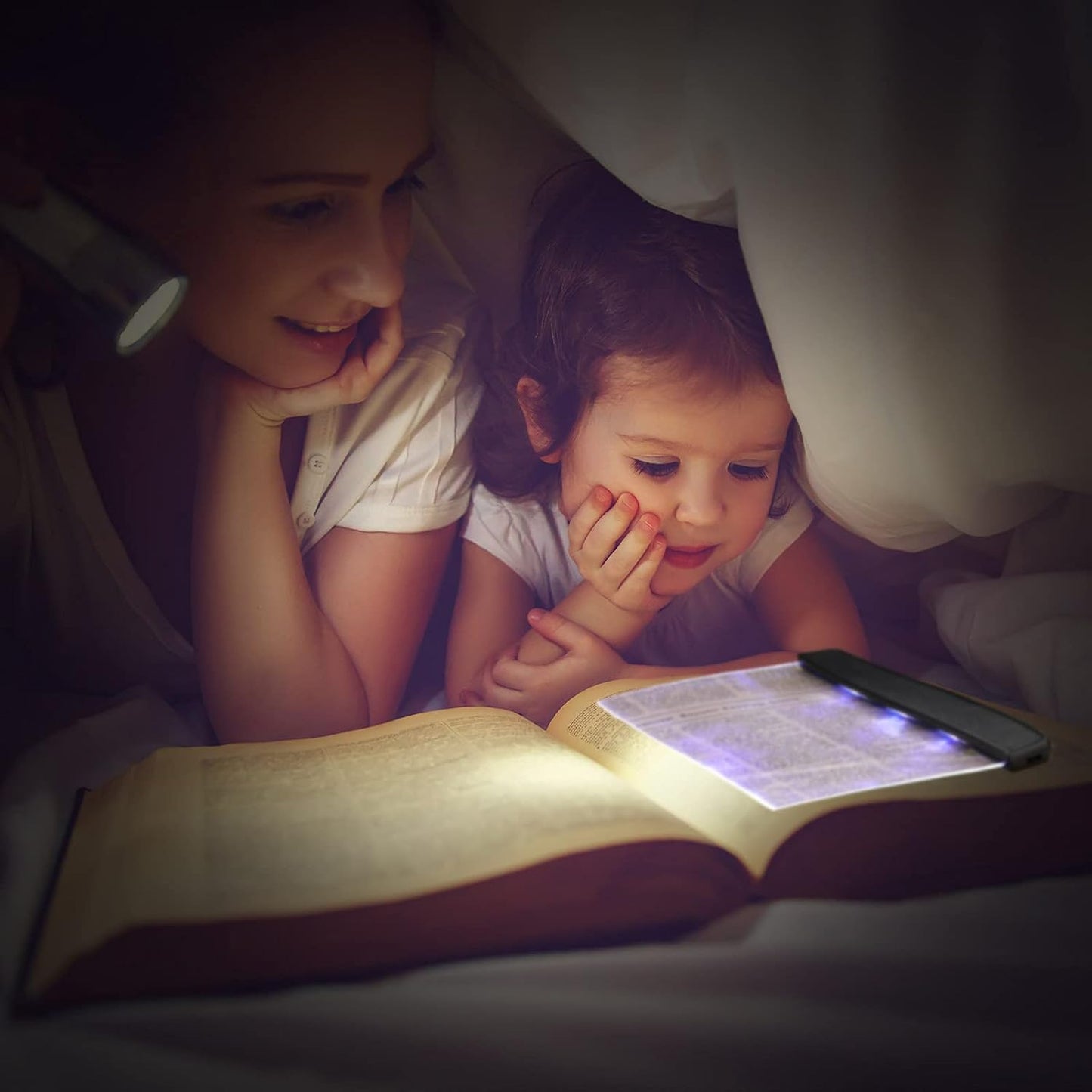 Multifunctional Flat Reading Light