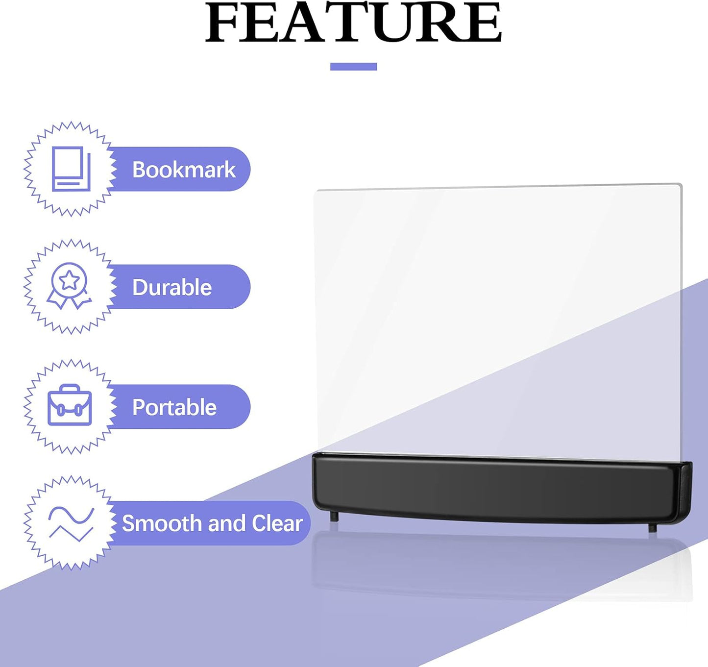 Multifunctional Flat Reading Light