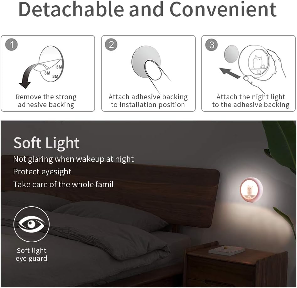 Animal Motion Sensing Night Light