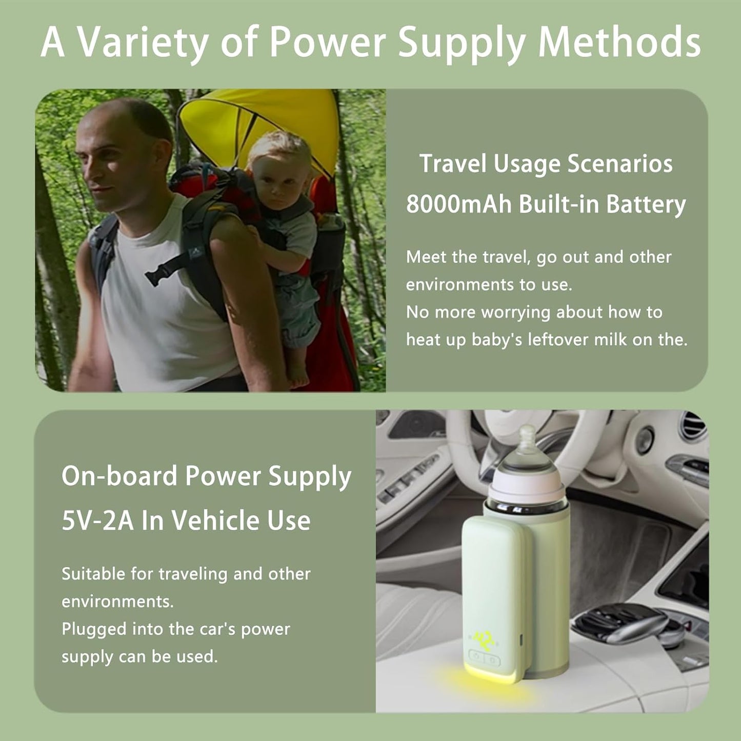 Baby Portable Bottle Warmer Sleeve