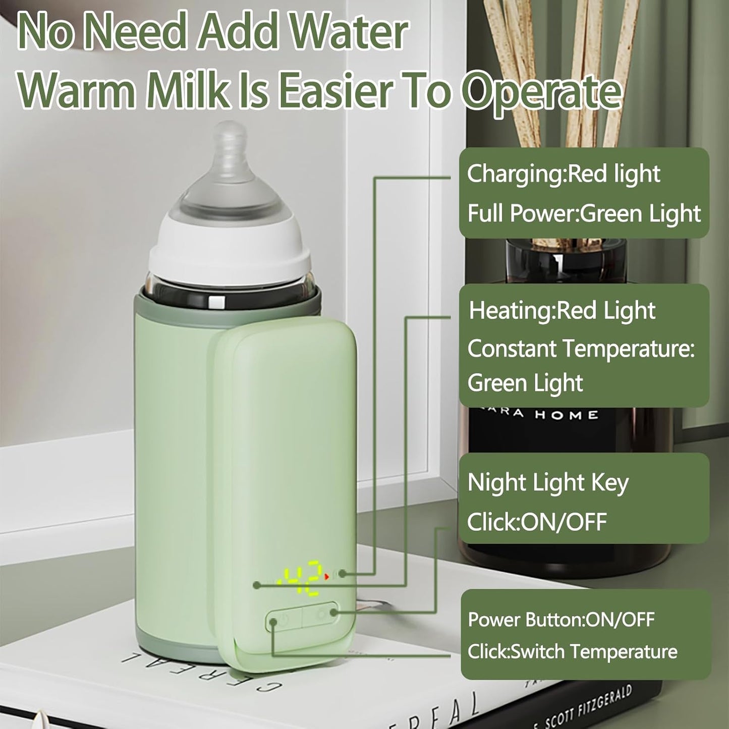Baby Portable Bottle Warmer Sleeve