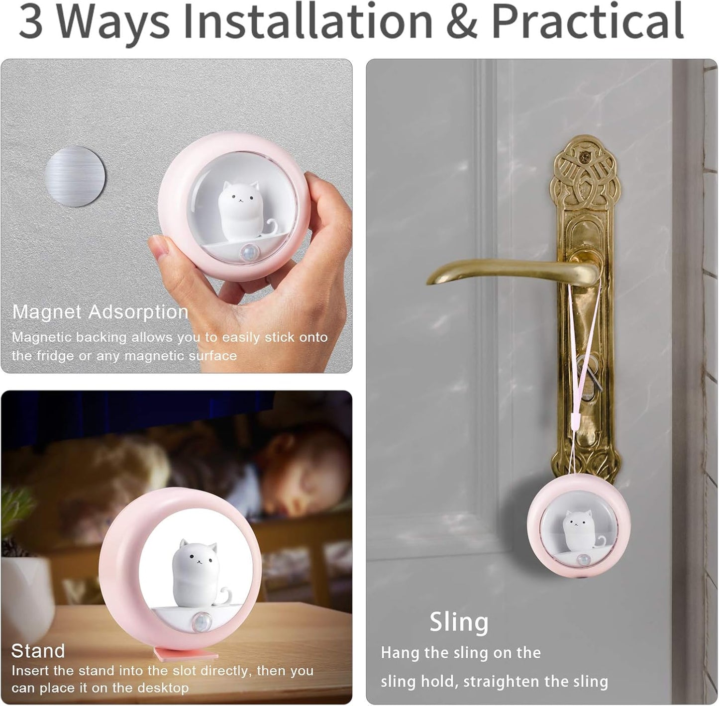 Animal Motion Sensing Night Light