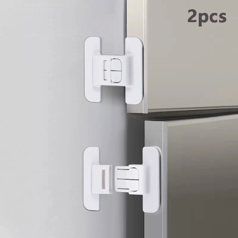 2pcs Baby-Proof Refrigerator Lock
