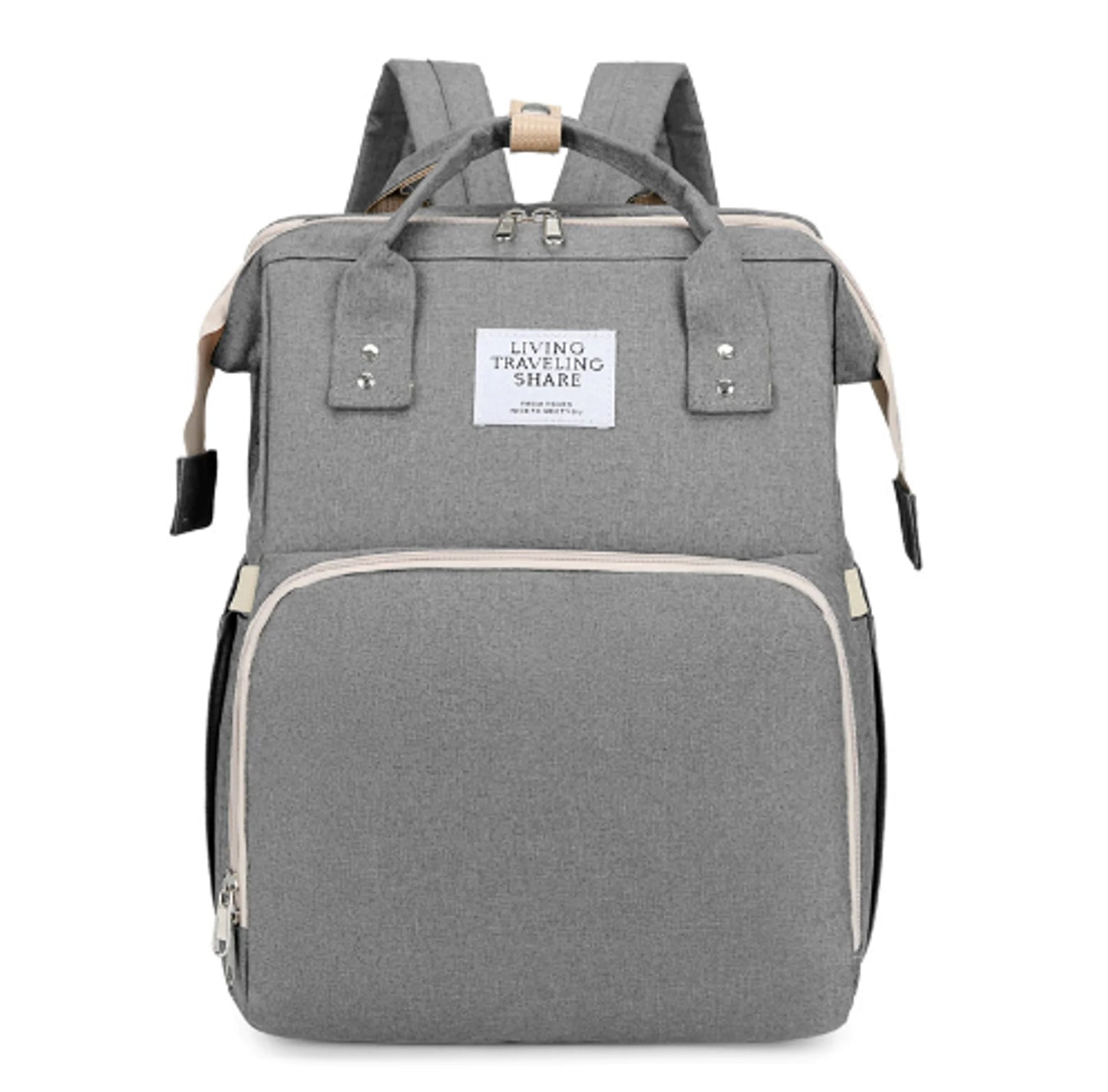 On-The-Go Baby Diaper Bag & Travel Bed