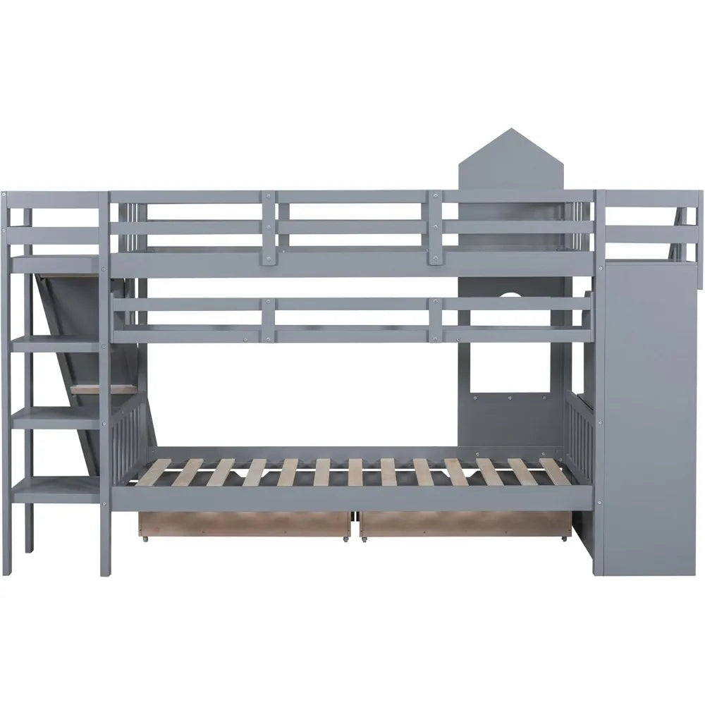 Adventure Loft Twin Bunk Bed