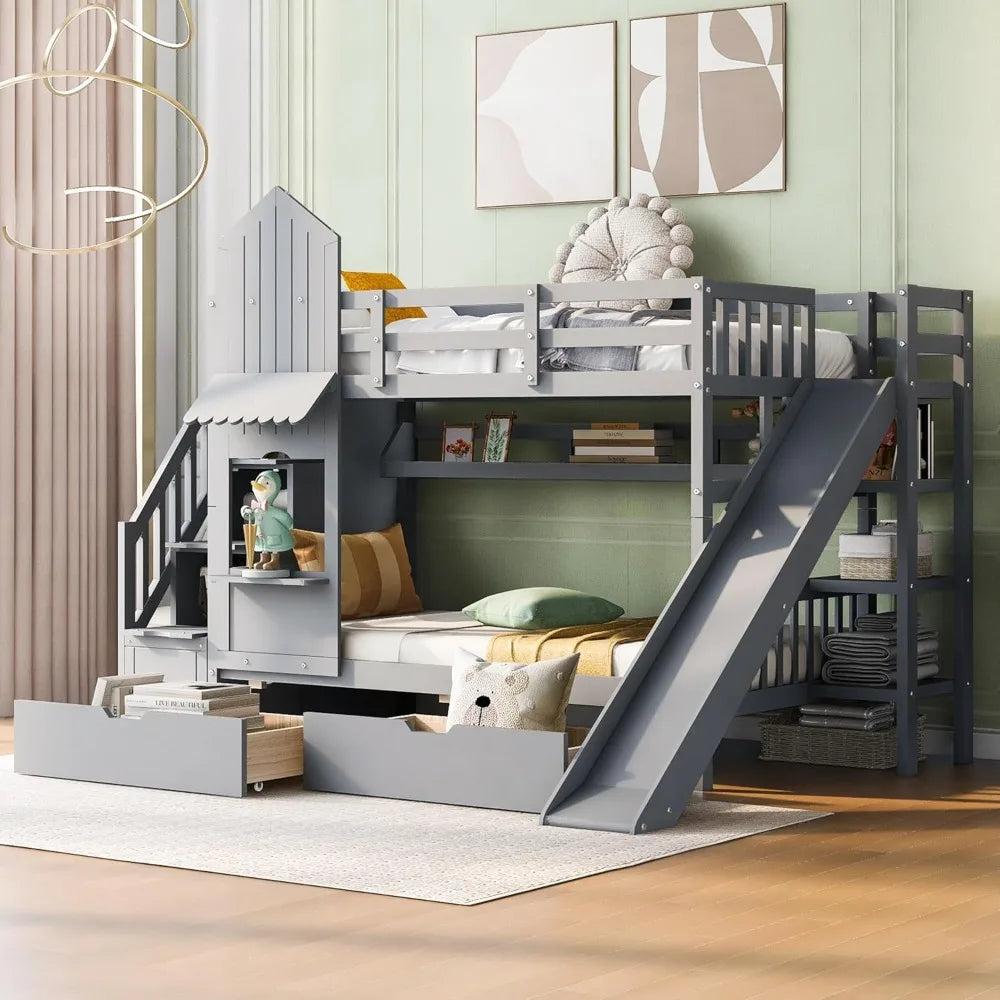 Adventure Loft Twin Bunk Bed