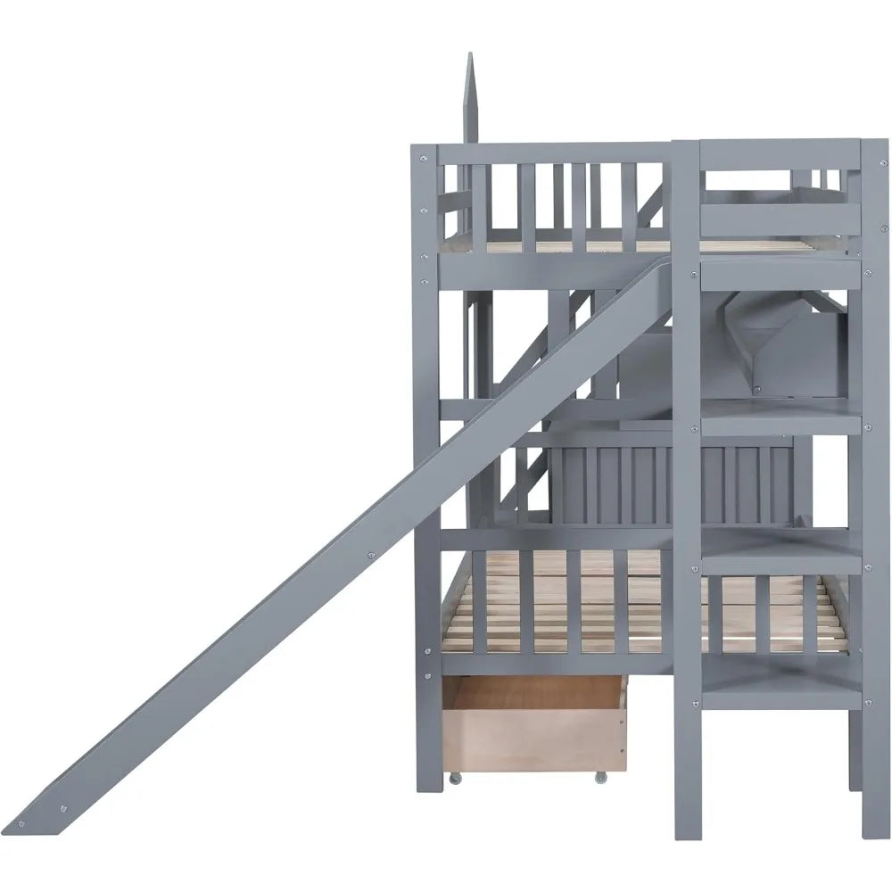 Adventure Loft Twin Bunk Bed