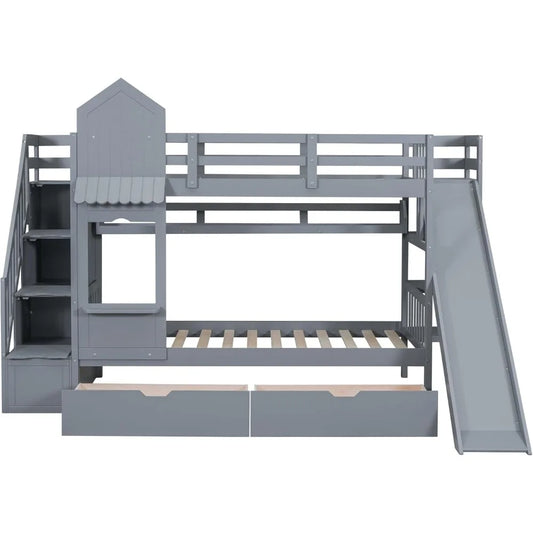 Adventure Loft Twin Bunk Bed