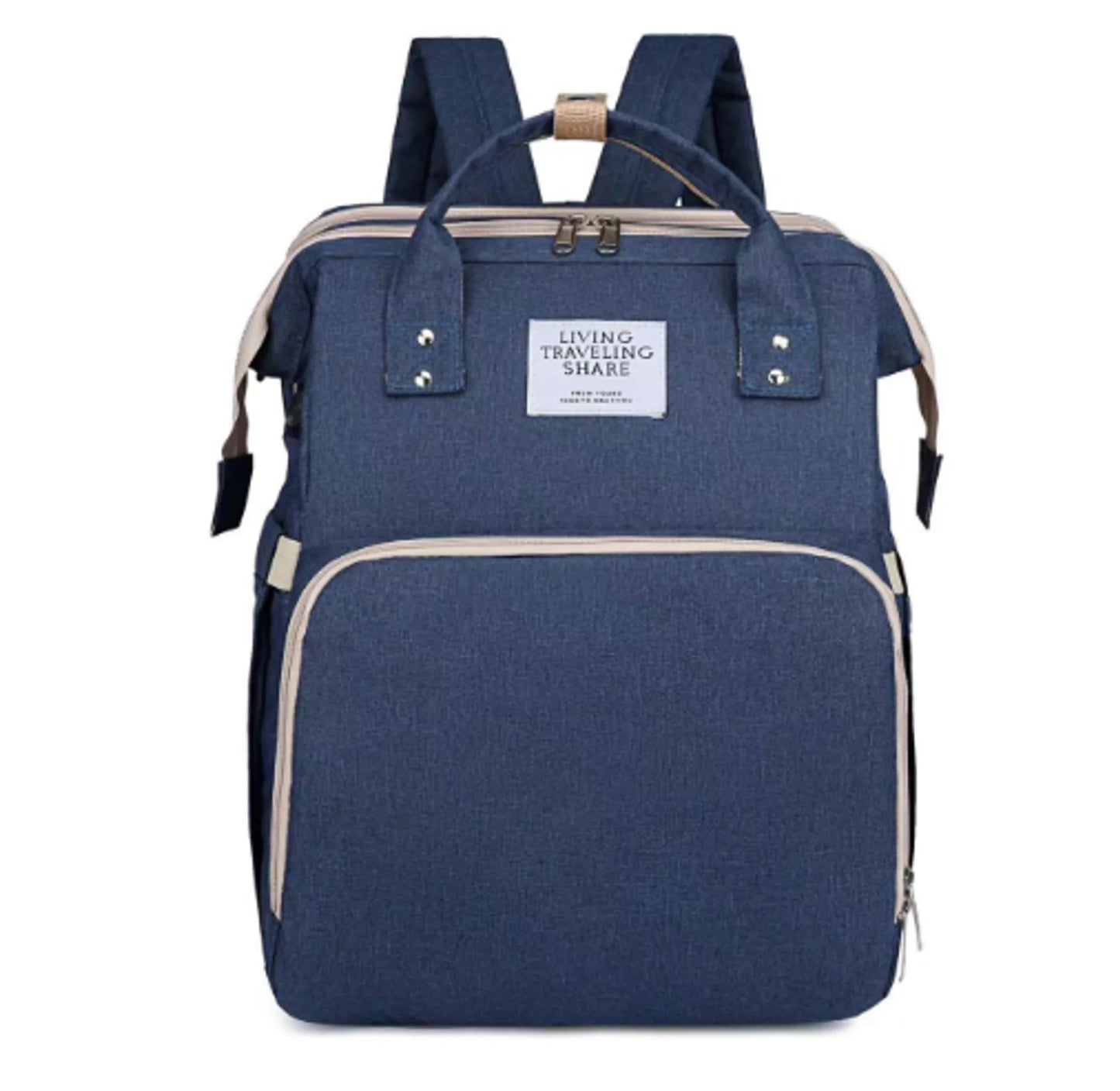 On-The-Go Baby Diaper Bag & Travel Bed