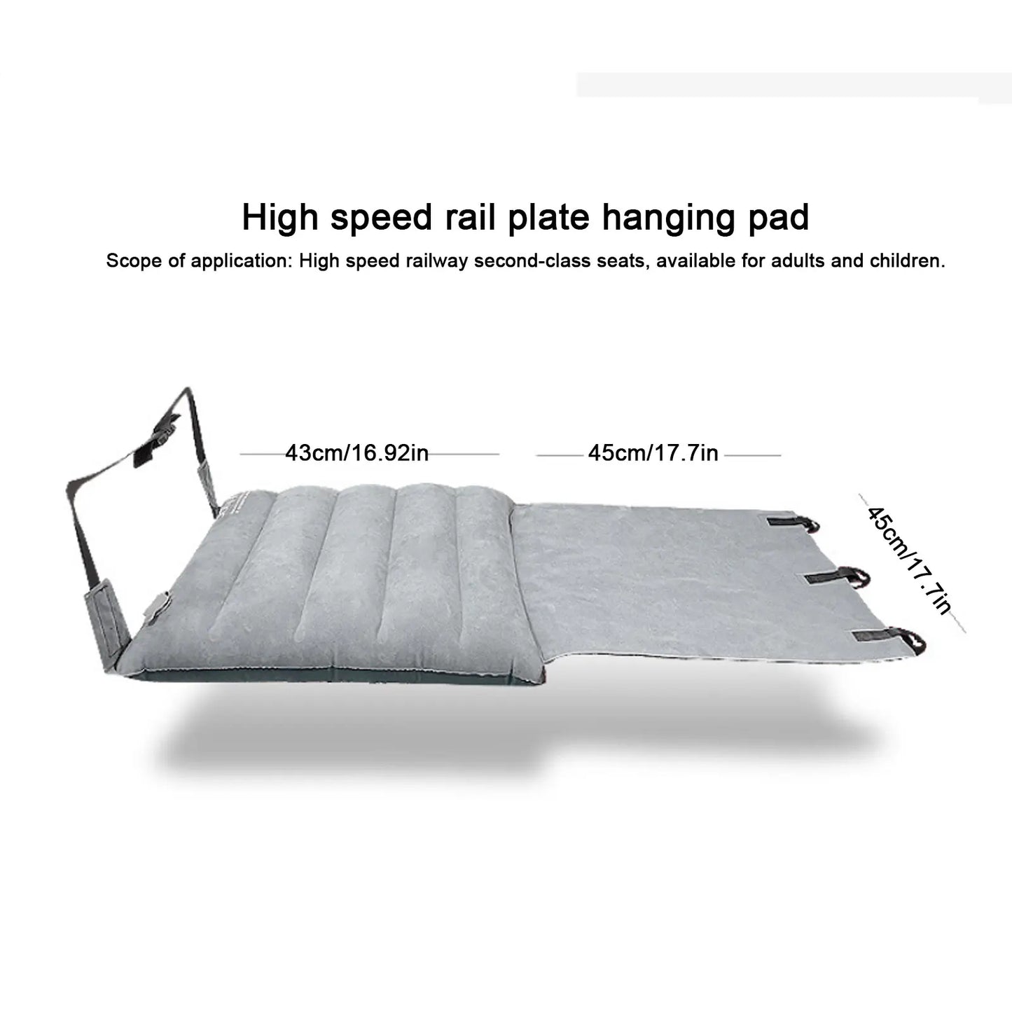 Baby Portable Inflatable Travel Footrest & Bed