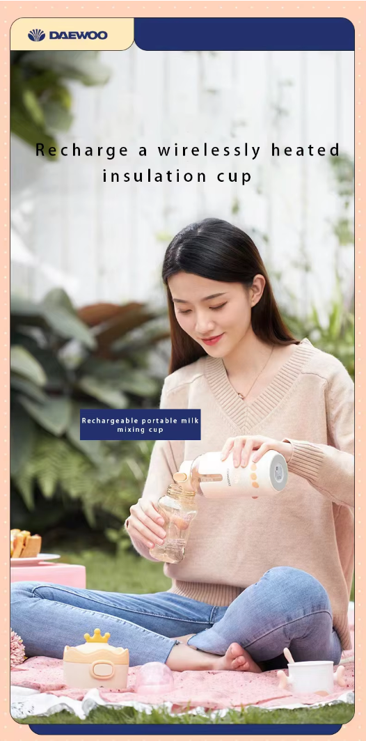 Portable Wireless Milk Warmer & Heater