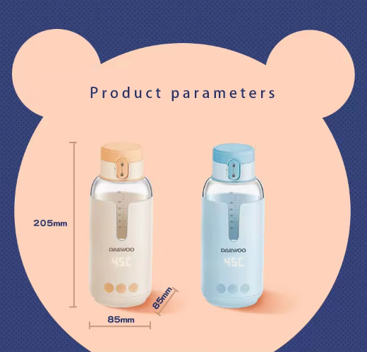Portable Wireless Milk Warmer & Heater