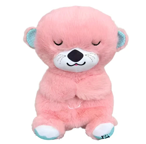 Plush Breathing Animal – Soothing Sleep Toy with Music and Light