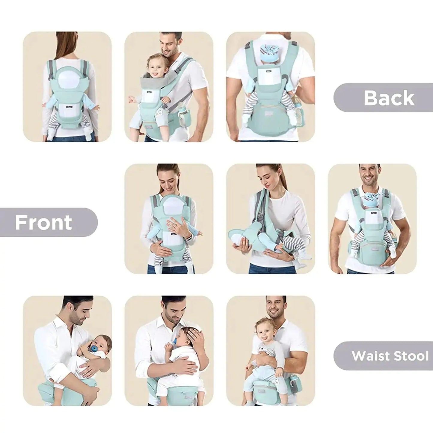 SnugSupport Multifunctional Baby Carrier