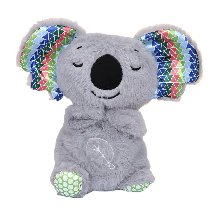 Plush Breathing Animal – Soothing Sleep Toy with Music and Light